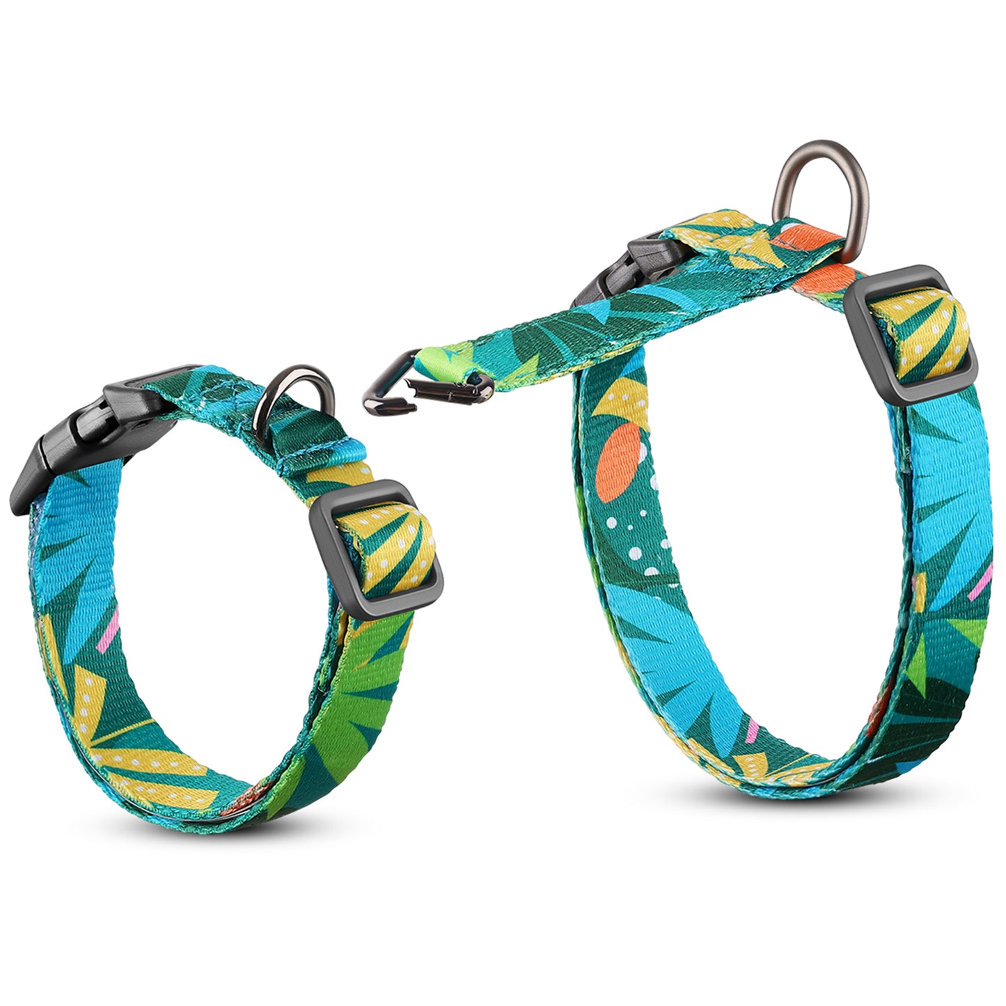 Escape-Proof Cat Harness and Leash Set – Adjustable, soft, and lightweight for a comfortable fit. Easy to use and designed for safe walks and travel.