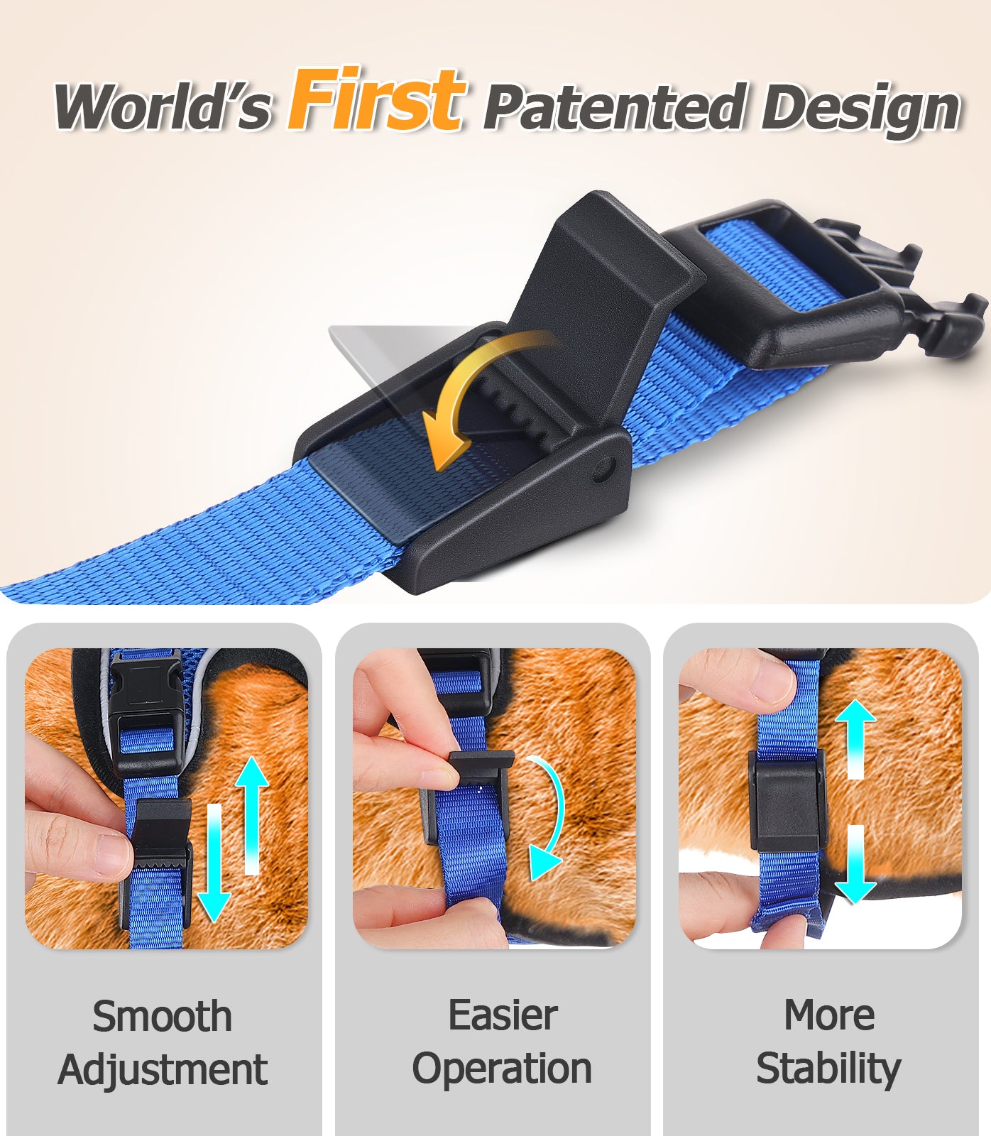 Halypet Escape Proof Cat Harness and Leash Set, with Secure lock